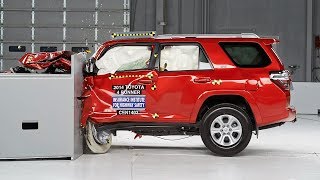2014 toyota 4runner 40 mph driver-side small overlap iihs crash test
overall evaluation: marginal full rating at
http://www.iihs.org/iihs/ratings/vehicle/v/t...