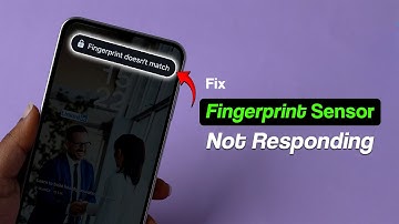 Hoe los ik het probleem op als de vingerafdruksensor niet reageert?
