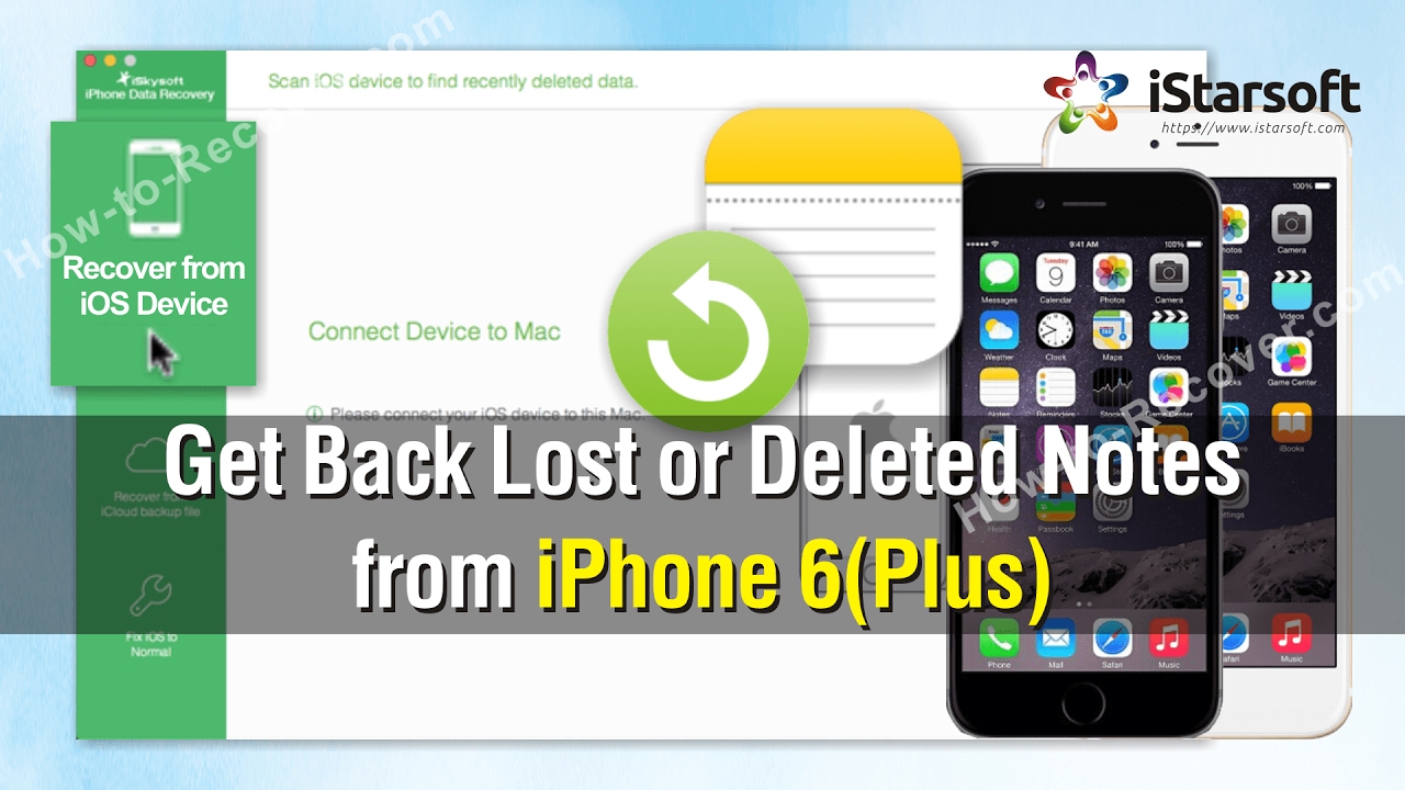 How to Get Back Lost or Deleted Notes from iPhone 6(Plus