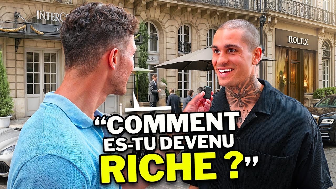 J'ai demandé aux MILLIONNAIRES de BORDEAUX : comment êtes-vous devenu RICHE ?