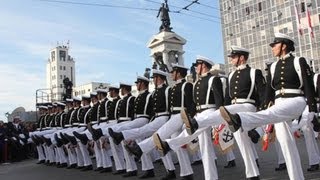Armada de Chile:Ceremonia Naval-21 de Mayo 1995.Parte 1