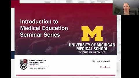 Session 1 - Faculty Development Programme Seminar Series