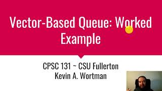 Vector-Based Queue: Worked Example