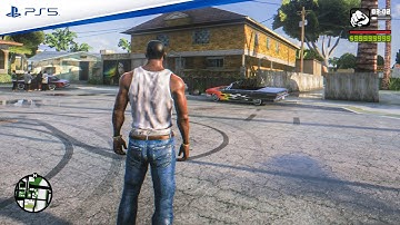 GTA San Andreas Remake - Unreal Engine 5 Amazing Gameplay Concept Demo | GTA 5 PC Mods