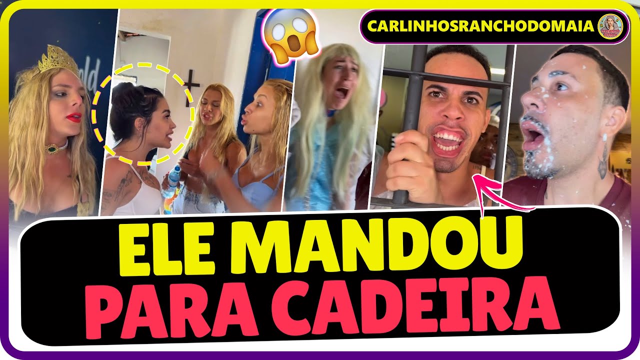 CONFUSÃO NO RANCHO E SOBROU ATÉ PARA CARLINHOS ELE MANDOU TODO MUNDO PARA CADEIA 😱🌻