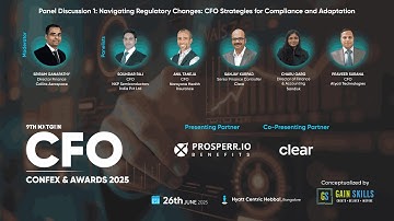 Panel Discussion 1: Navigating Regulatory Changes: CFO Strategies for Compliance and Adaptation
