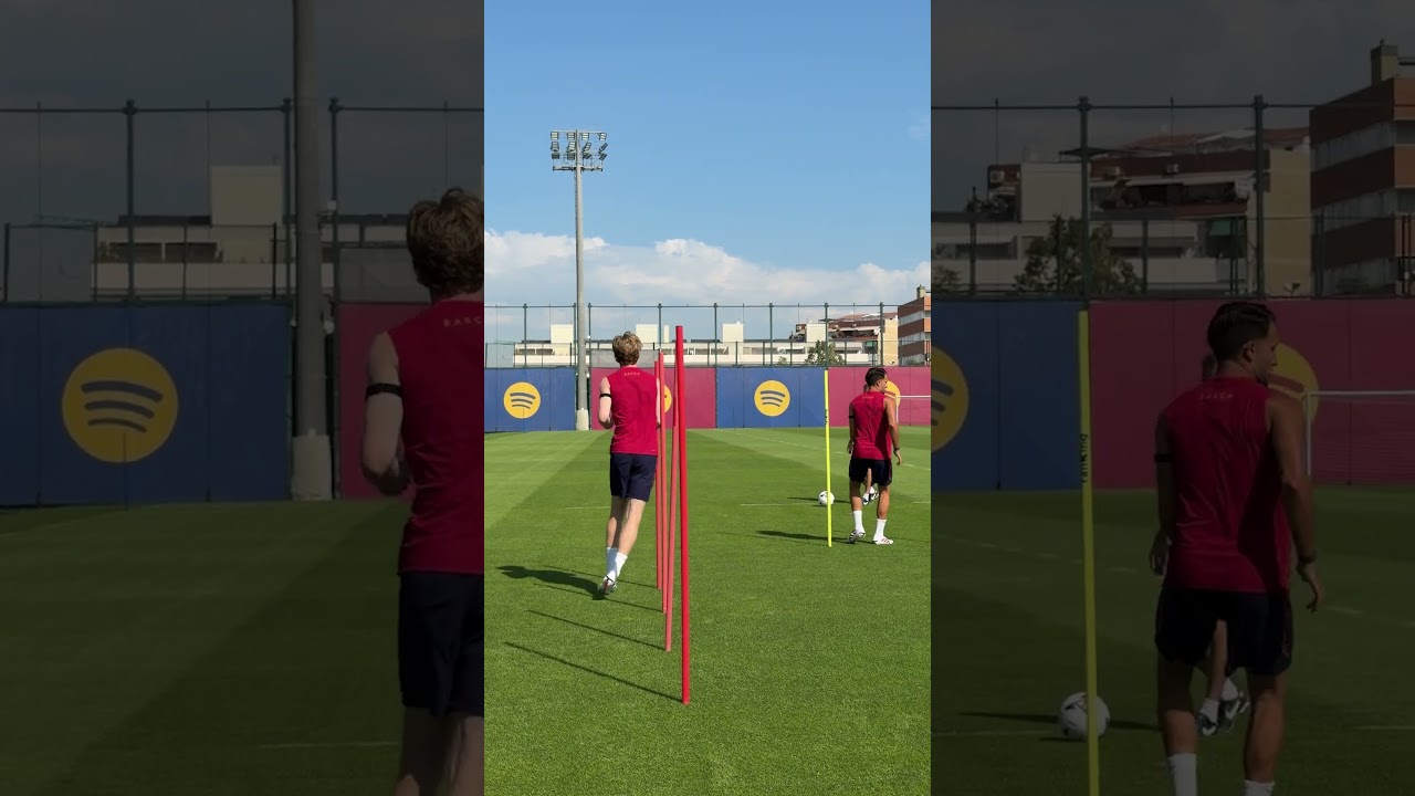 Day one for Anthony Gordon ✌️ #fcbarcelona #shorts