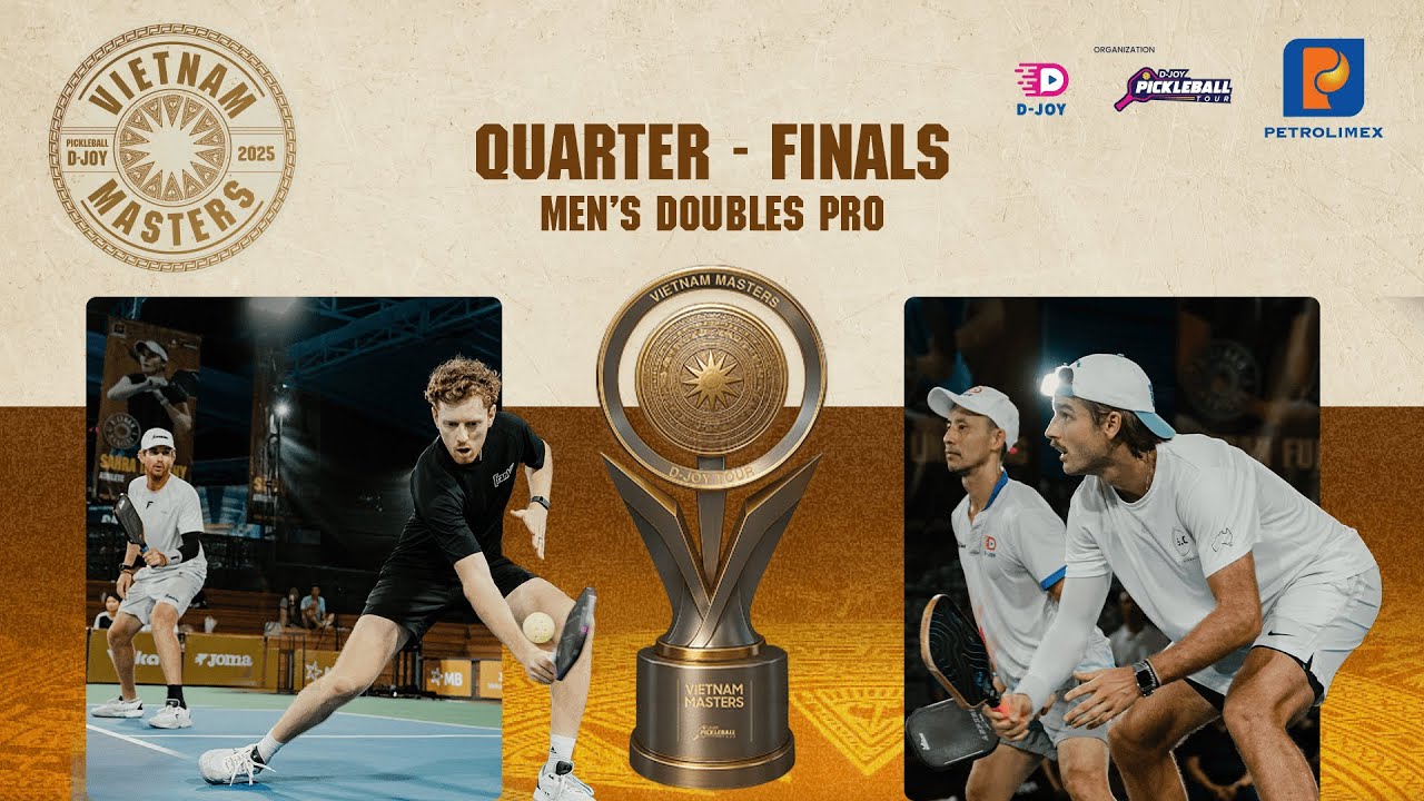 Tứ kết đôi Nam Pro I Xuân Minh - Harrison Brown vs Ryler Deheart - Joseph Wild