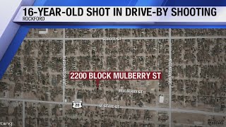 16-year-old shot in drive-by in Rockford
