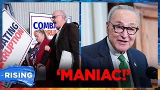 Chuck Schumer HECKLED by Sam Husseini (Plus: Migrants STORM Spanish outpost) | RISING