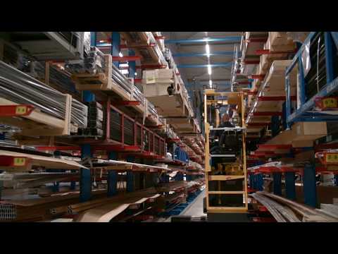Reynaers Aluminium - Warehouse profile sorting
