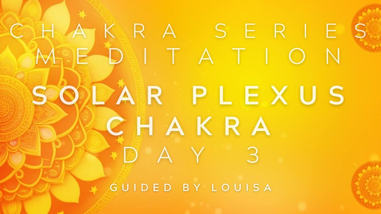 Solar Plexus chakra meditation - YouTube