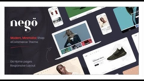 Nego - Minimalist Responsive Opencart 3 Theme | Themeforest Download