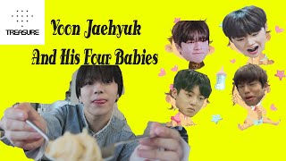 Yoon Jaehyuk and His 4 Babies (Best Hyung Ever!)