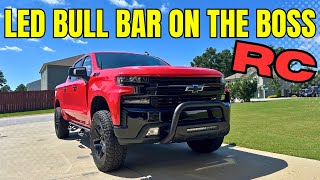Rough Country LED Bull Bar Chevy Silverado | Awesome Upgrade!