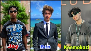 Bad Kid Jay Vs Ben Azelart Vs Keemokazi Lifestyle Comparison 2024