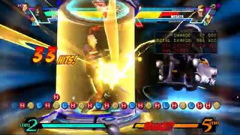 UMVC3 Combo - Dr.Doom Corner Grab Combo 1M+ (Hard Version)