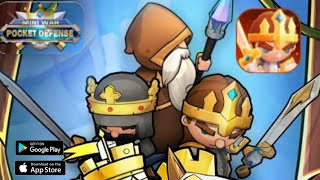 Mini Wars: Pocket Defence Gameplay (Android/IOS) Part 1 screenshot 5