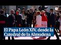 El Papa León XIV, desde la Catedral de la Almudena: "Los muros dividen, alejan y aíslan"