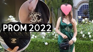 PROM GRWM + GLOWUP (Dress Try-On Haul!)