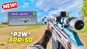 *NEW* PAY 2 WIN XPR-50 - HYDROFOIL SNIPER IS BROKEN 🔥 WITH THIS GUNSMITH IN COD MOBILE