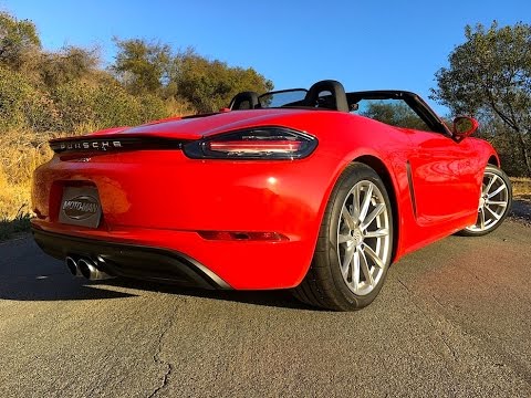 2017 Porsche 718 Boxster (982) FIRST DRIVE REVIEW (2 of 2) - 동영상