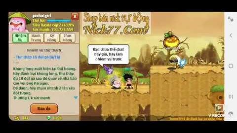 (Ngọc rồng online) Jenny official nick nhiệm vụ đùi gà có đệ siêu dị