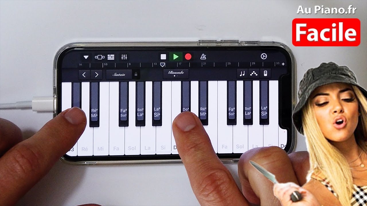 Wejdene Coco Piano Facile Sur Iphone Avec Garageband Youtube Wejdene Coco Piano Facile Sur Iphone Avec Garageband Youtube