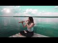 Lumira playing the Double Nova Flute - High Spirits Flute