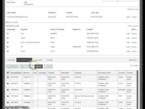 PharmX Portal - Pharmacy tab for POS support