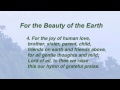 For the beauty of the earth united methodist hymnal 92