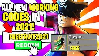 *NEW* ALL WORKING CODES FOR BLOX FRUITS SEPTEMBER 2021! ROBLOX BLOX FRUITS CODES