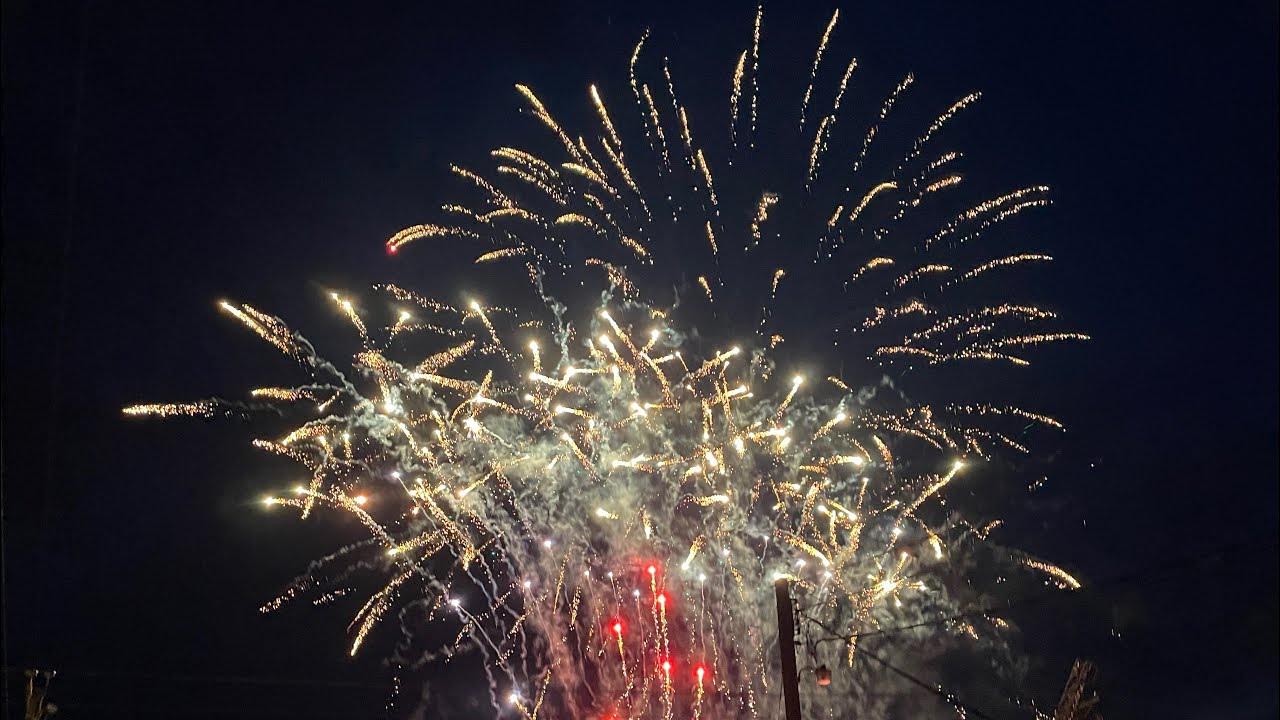 4th of July fireworks grand finale at the Chincoteague Volunteer Fireman’s Carnival YouTube