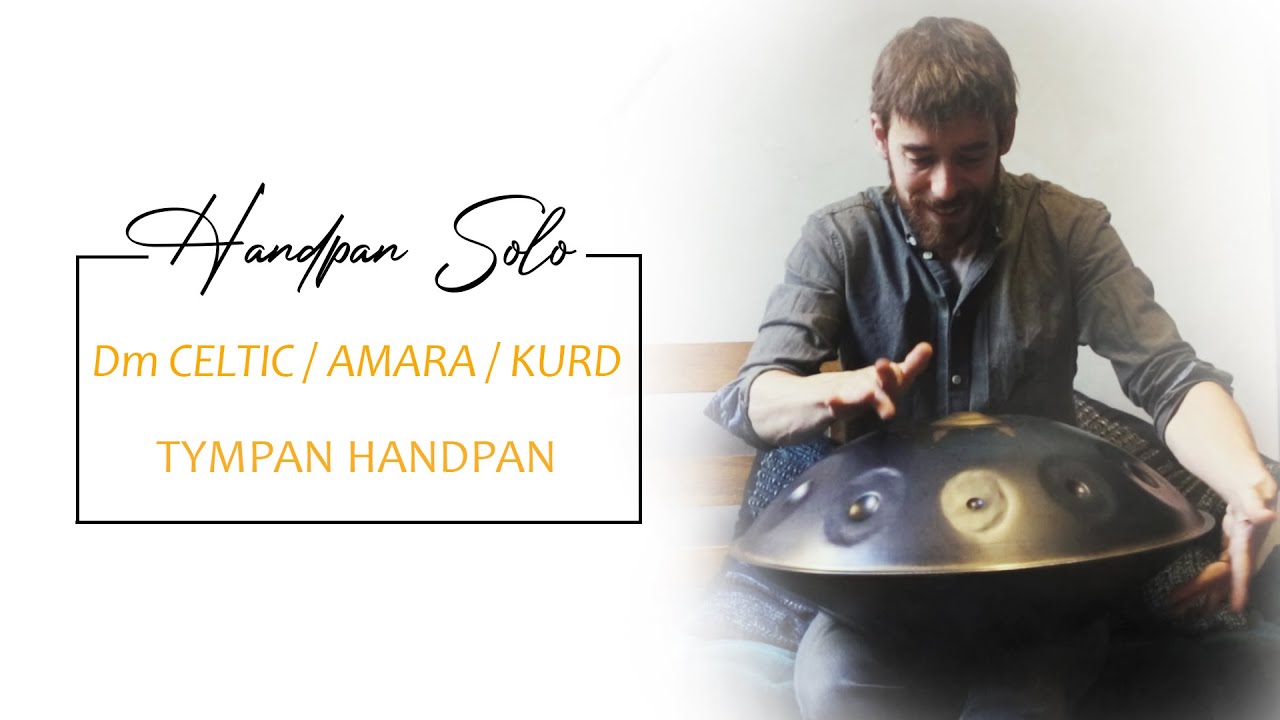 Handpan Impro -Trying out a Tympan Celtic/Amara/Kurd Dm -Tom Vaylo