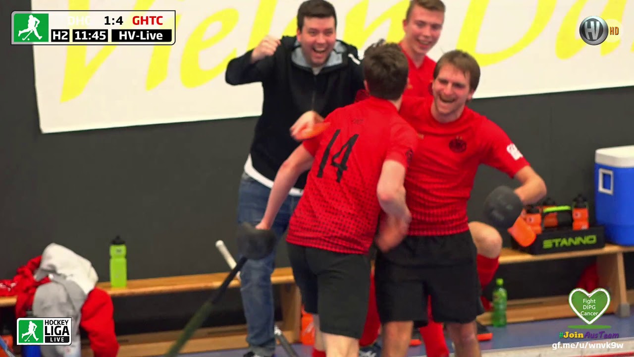1. Hallenhockey-Bundesliga Herren DHC vs. GHTC 05.01.2020 Highlights