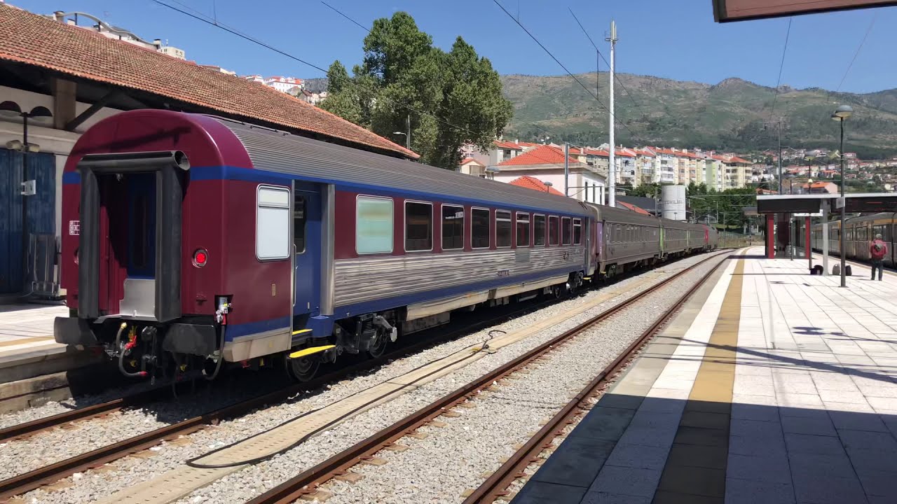 cp-comboios-de-portugal-5616-com-carruagens-sorefame-e-corail-vip-youtube