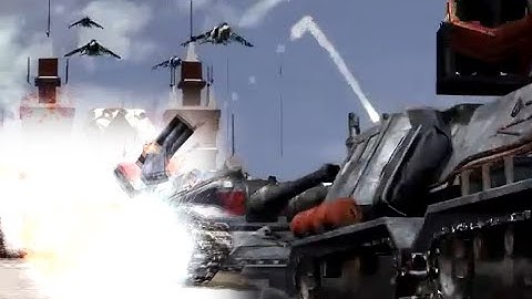 In-game Units in Cinematics - Red Alert 2: Yuri