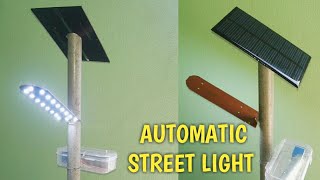 Automatic Street Lights with solar | inspire award project | innovative ideas