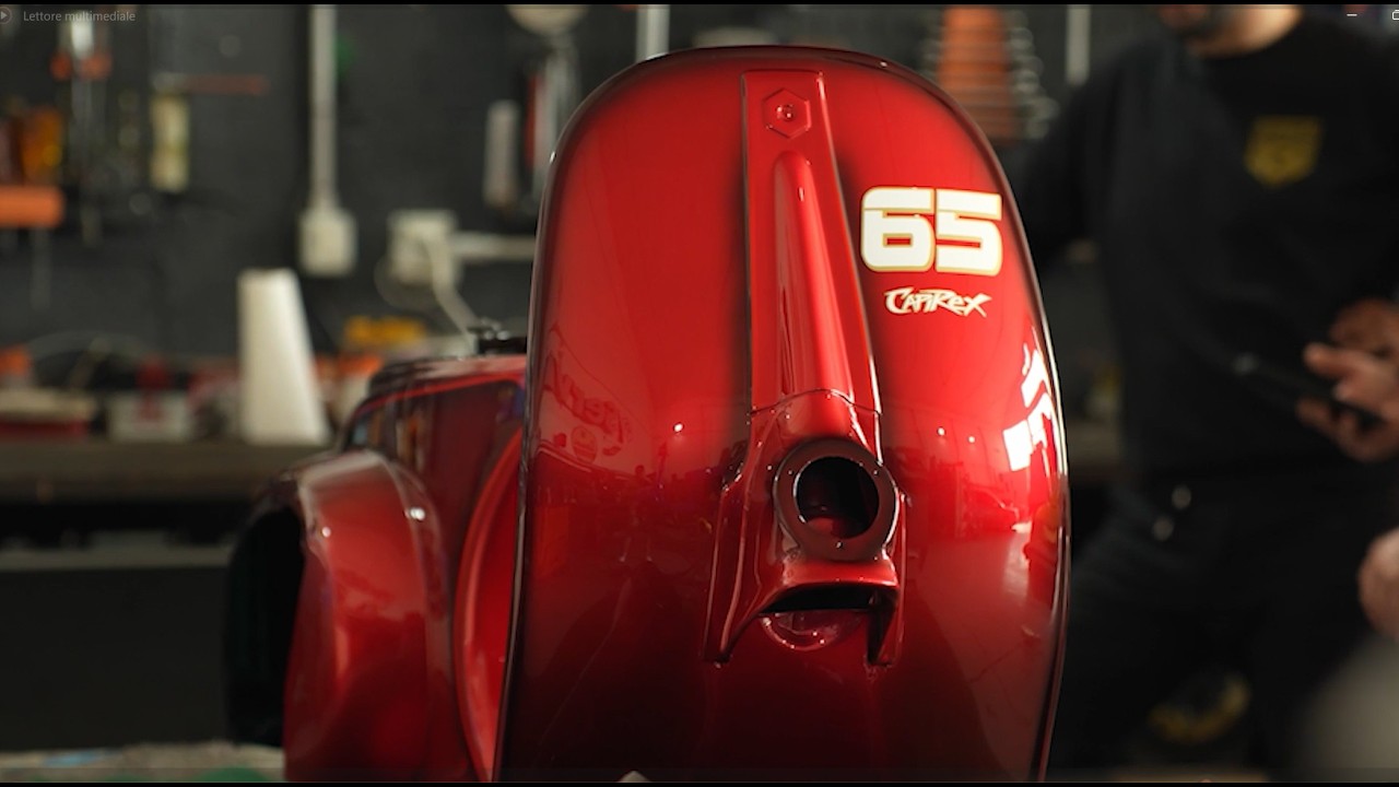 IL BOSS DELLE VESPE - DA UN ROTTAME DI VESPA ALLA CAPIREX65