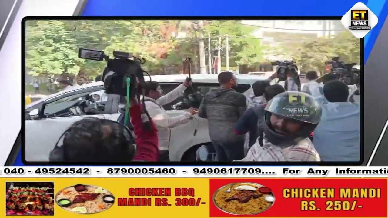 "KTR Reaches ACB Office For Questioning In Formula E Race Case..