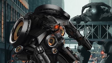 Mecha Concept: Sound [speedpaint] - Scifi Character Design