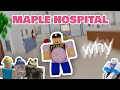 Maple hospital is too sus for roblox