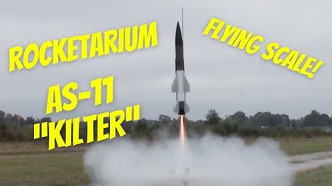 Estes Olympus & Rocketarium AS-11 Kilter Model Rocket Launches