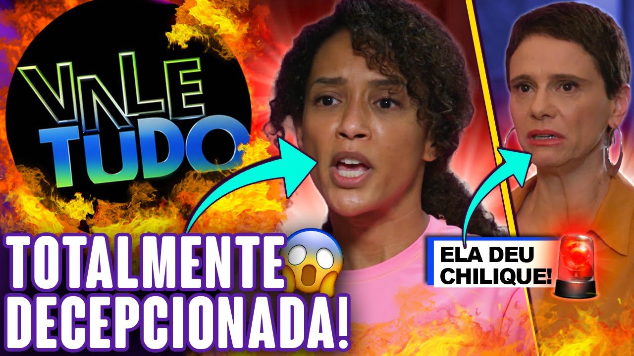 VALE TUDO: TAIS ARAUJO RECLAMA DE MUDANÇAS ABSURDAS NO REMAKE DA NOVELA! | Virou Festa