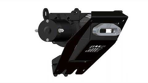 HMF XD Winch Mount Assembly - Polaris RZR Pro R / Turbo R