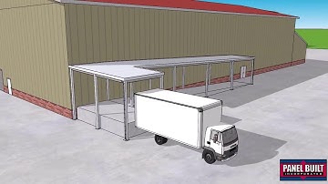 Loading Dock Canopy | Covered Loading Dock Design