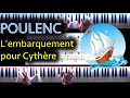Poulenc - L' embarquement pour Cythère [for two pianos 1952] ❤️
