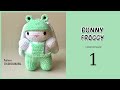 Crochet bunny froggy  part 1