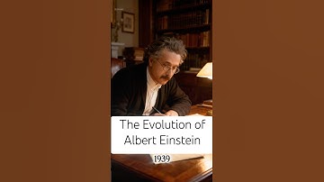 The Evolution of Albert Einstein #history
