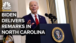 Biden speaks on his Investing in America agenda during his visit to North Carolina — 5/2/24